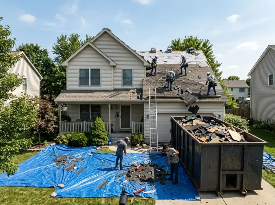 roof-replacement-debris-remova-004 — frequently asked questions, Cheapest Dumpster Rentals in Franklin, OH
